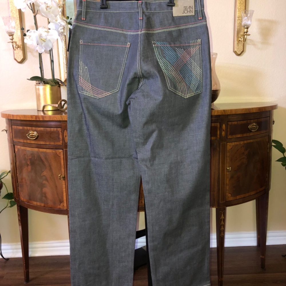 Sean John Gray Straight Men's Jeans